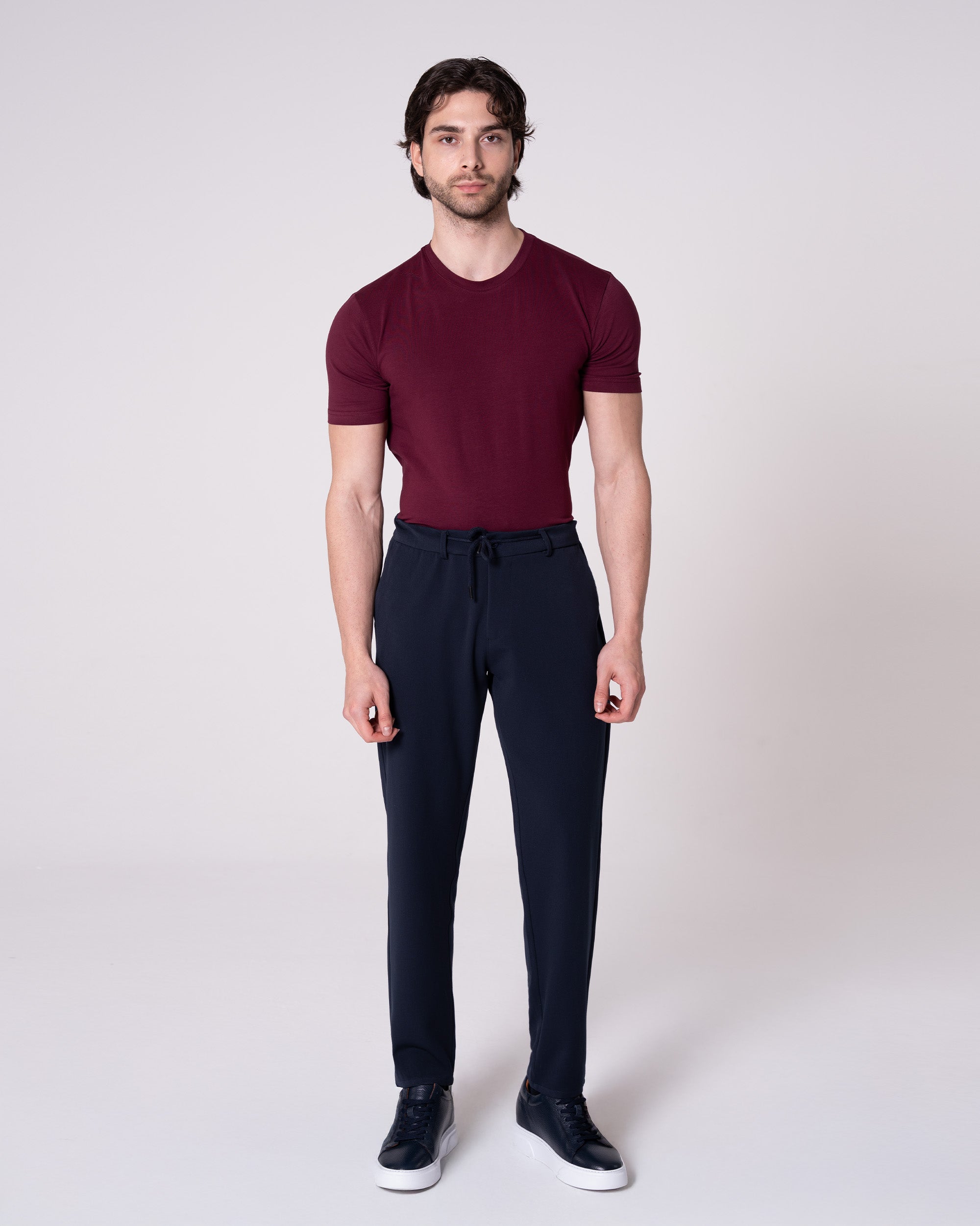 Navy Blue Jogger Pants