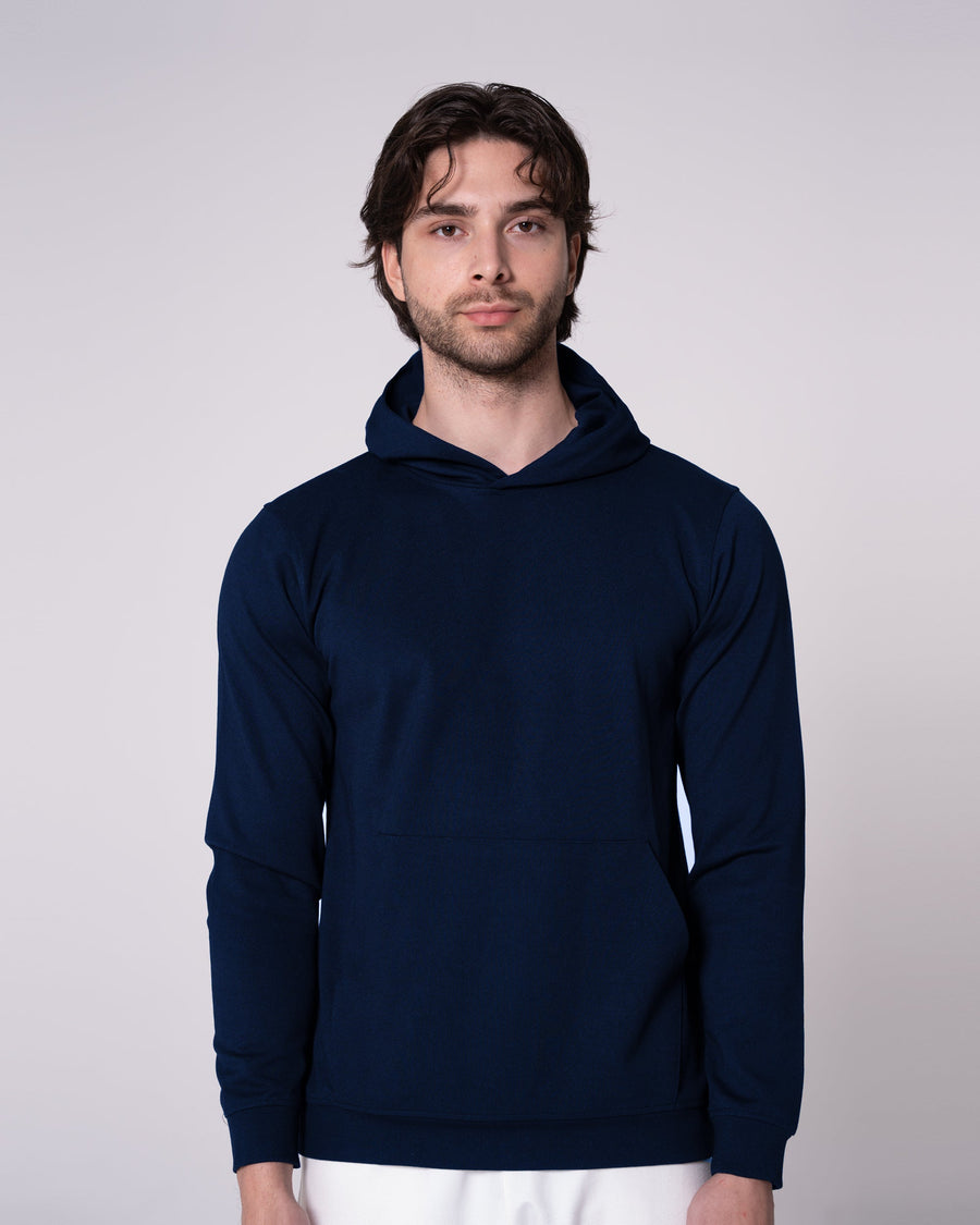 Navy Blue Hoodıe