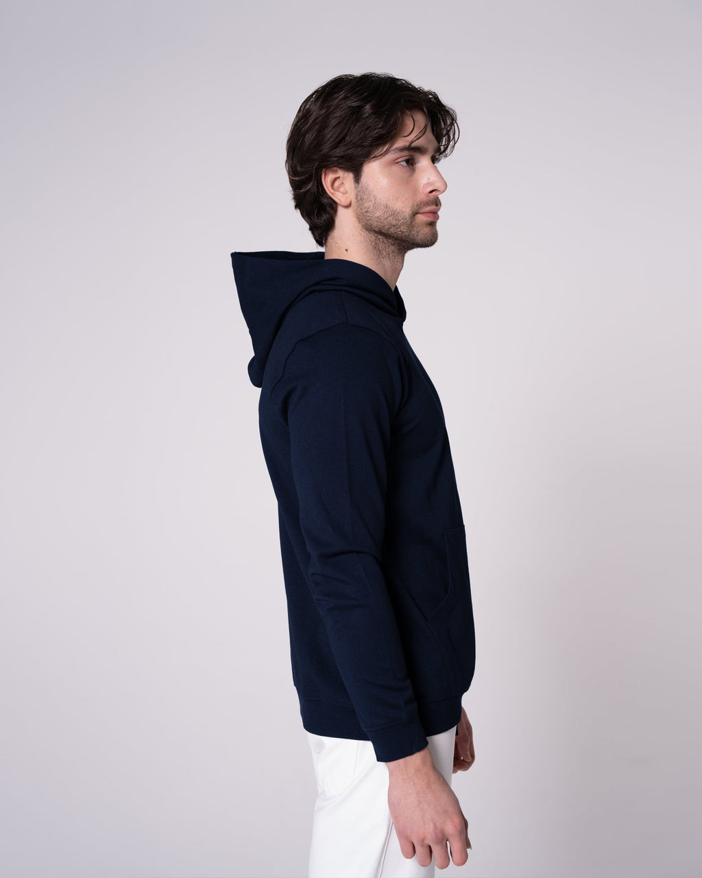Navy Blue Hoodıe