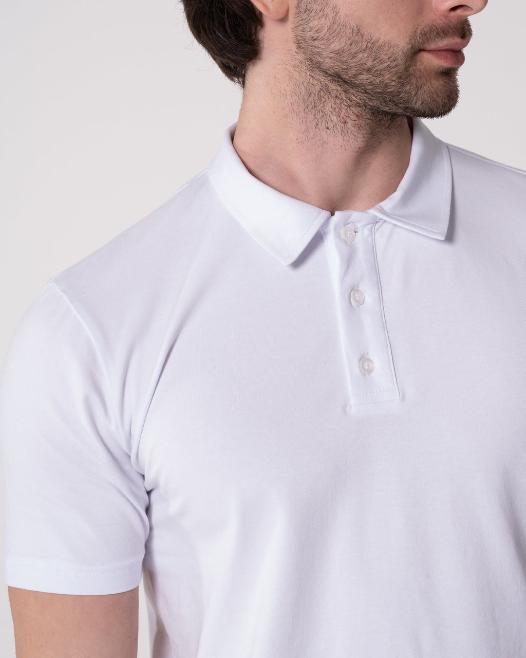 White Classic Polo