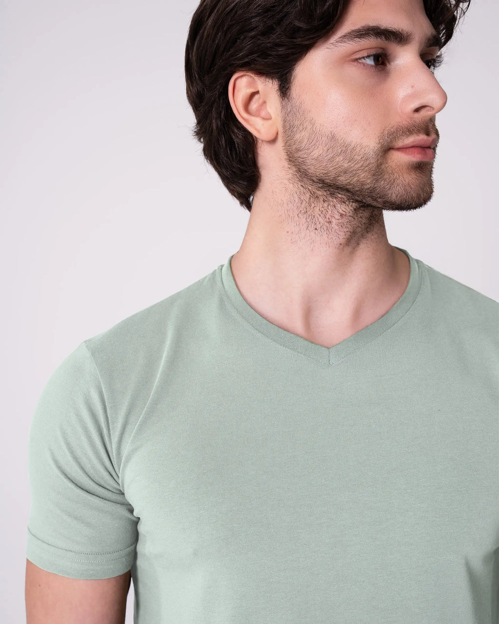 Mınt V-Neck T-Shirt
