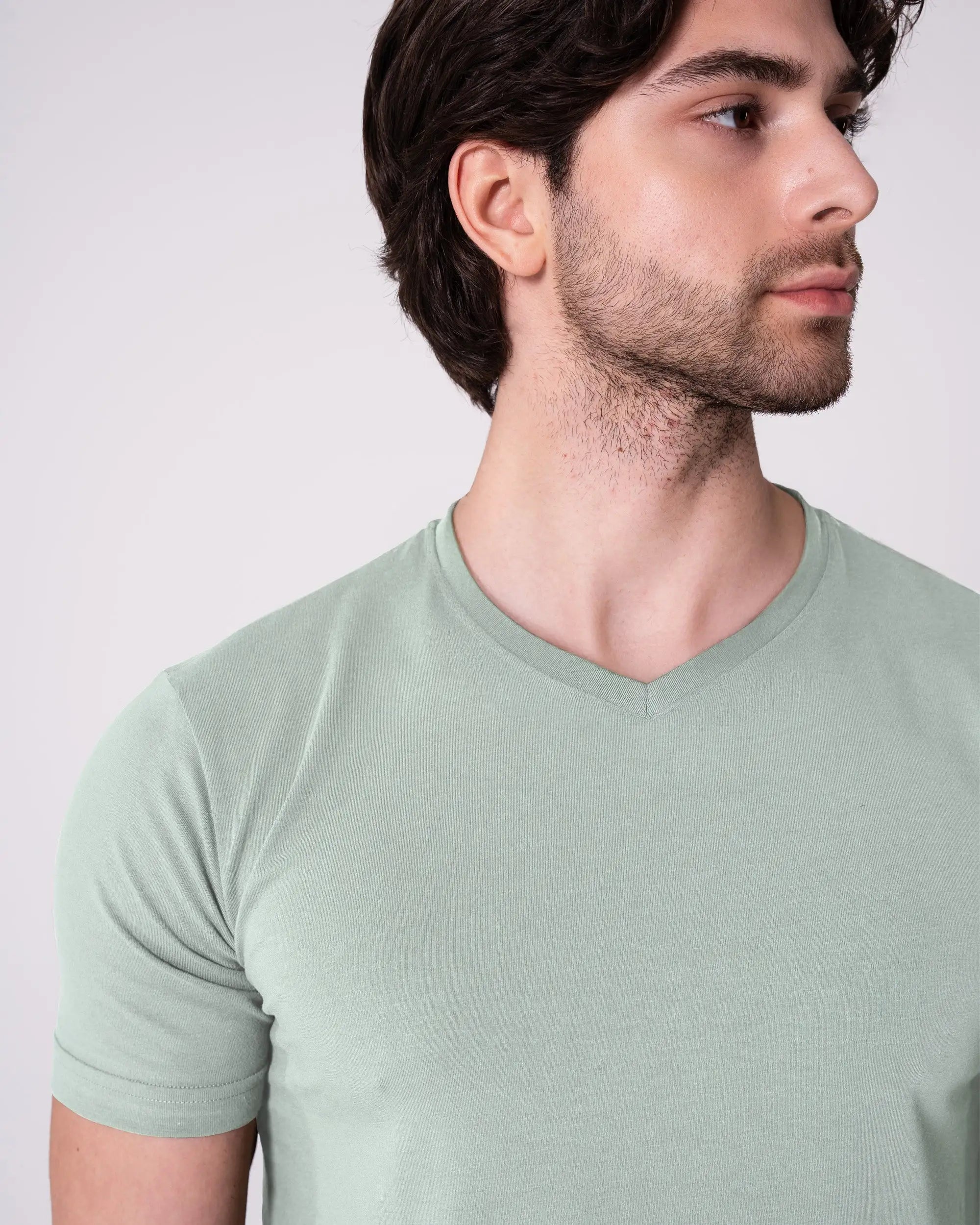 Mınt V-Neck T-Shirt