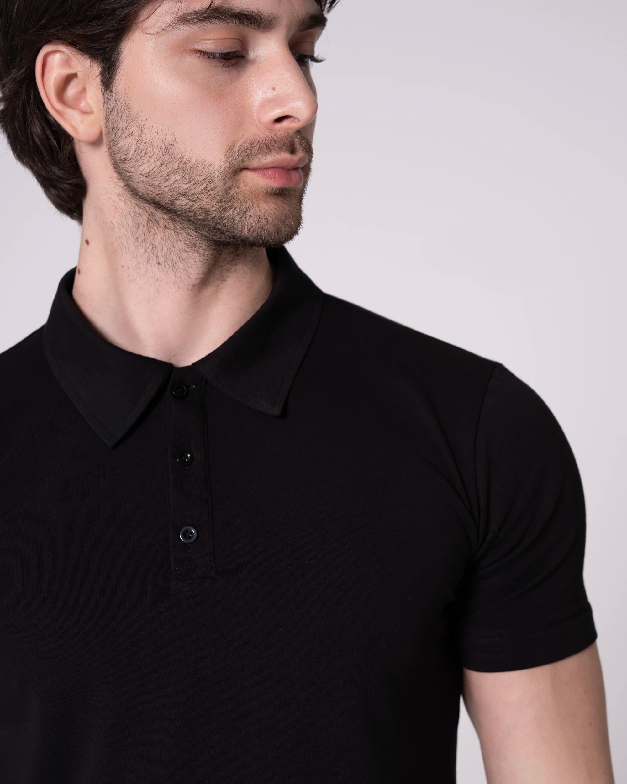 Black Classic Polo