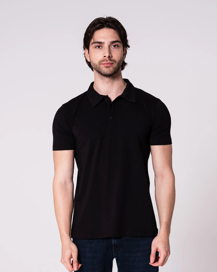 Black Classic Polo