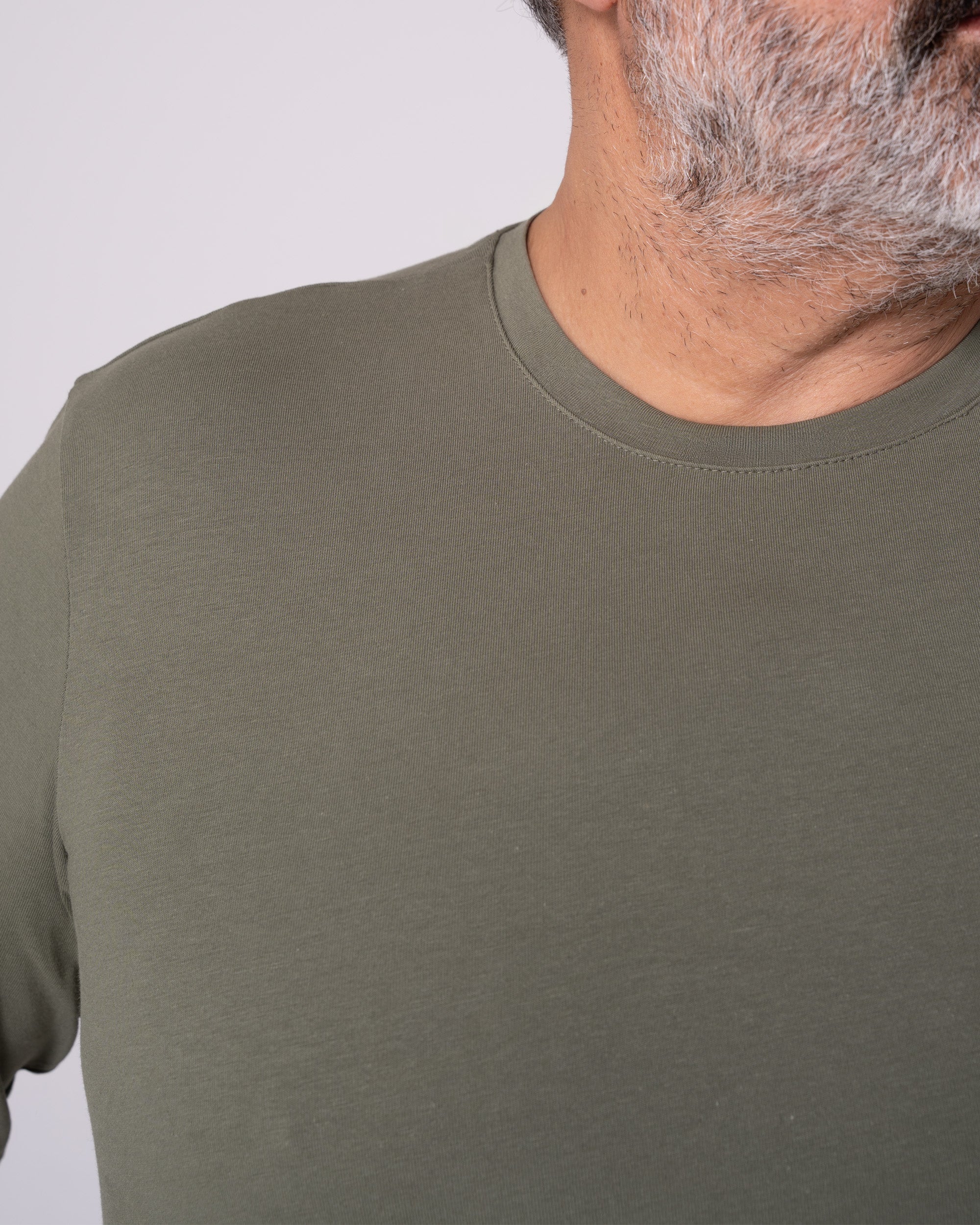 Olive Long-Sleeve T-Shirt