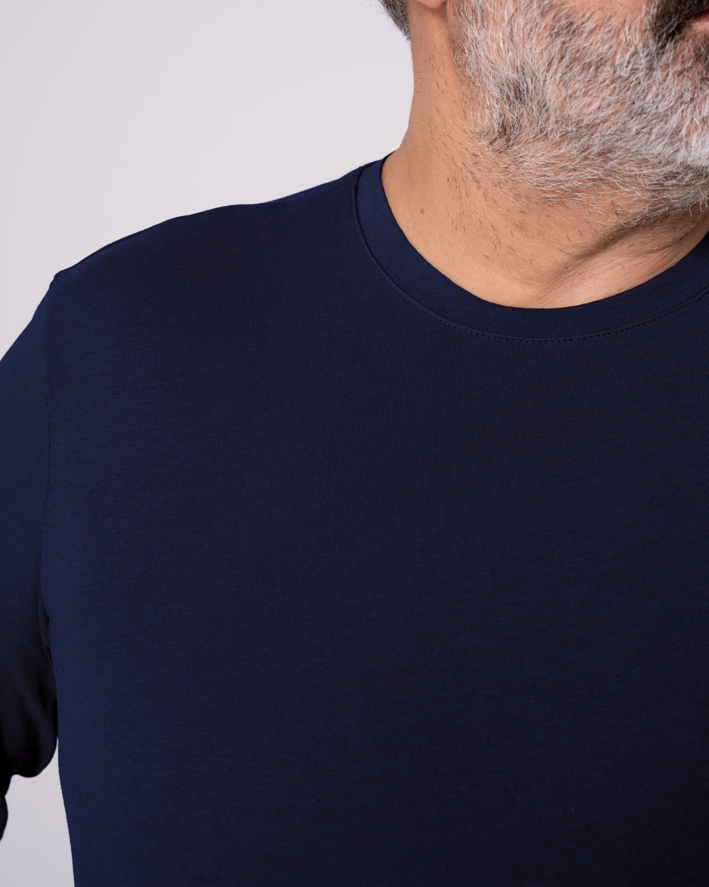 Navy Blue Long-Sleeve T-Shirt