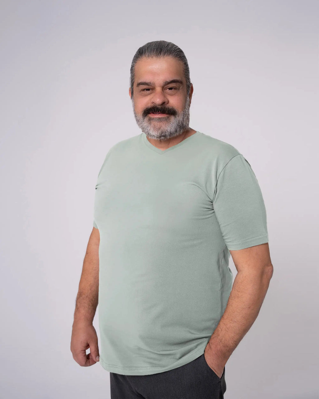 Mınt V-Neck T-Shirt