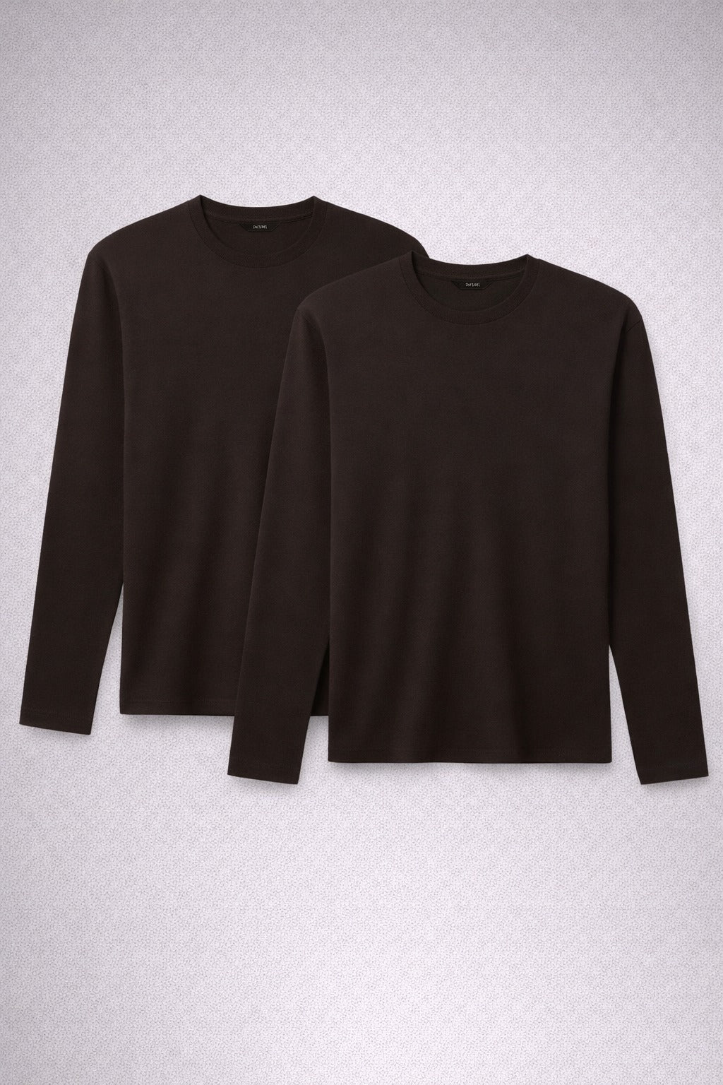 Brown Long-Sleeve T-Shirt